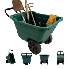 Gartenwagen Schubkarre Gartenkarre 250 kg 90L pannensicher kippsicher Einhand