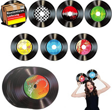 Retro Schallplatten Wanddeko