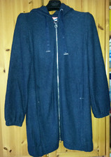 Dunkelblauer Walk-Wollmantel von STREET ONE, Größe 38