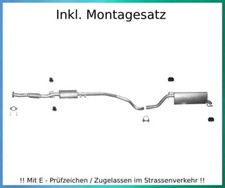 Auspuffanlage für Fiat Grande