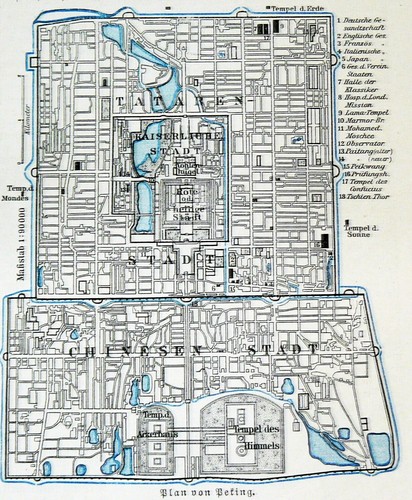 Peking lageplan stadtplan city - stadtplan,