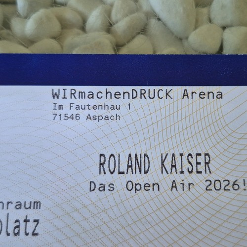 Roland kaiser das - open, air