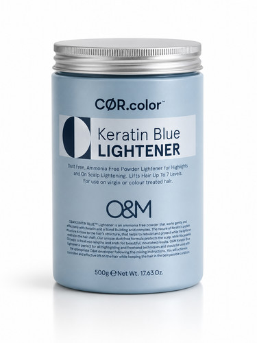 Keratin blue lightener - keratin,