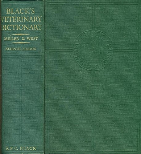 Black veterinary dictionary - veterinary,