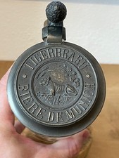 0,45l Bierkrug Glaskrug Glas  Krug Brauerei Tigerbräu Biere de Munich München