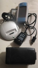 Handy SONY ERICSSON ? P800  Mobilteil ? Dockingstation und ? Leder-Etui