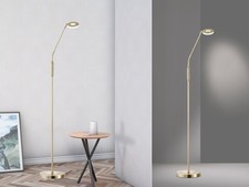 LED Stehleuchte Messing