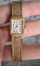 Goldfarbige Damenuhr Anker mit