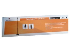 Auna SS-01 Monitorständer Lautsprecherständer Schwarz für Studio & HiFi
