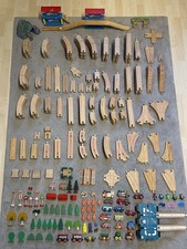 Holzeisenbahn Konvolut mit