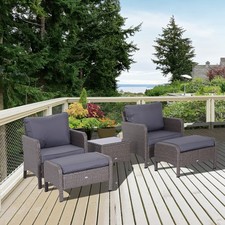 Outsunny 5-tlg. Polyrattan