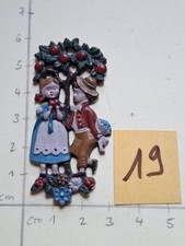 Alte Zinn Anhänger Flachfigur