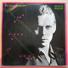 Peter Baumann - Repeat Repeat (1981 Vinyl LP) Synth-Pop Tangerine Dream Kraut