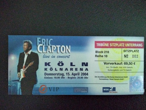 Eric clapton kölnarena - clapton, 2004