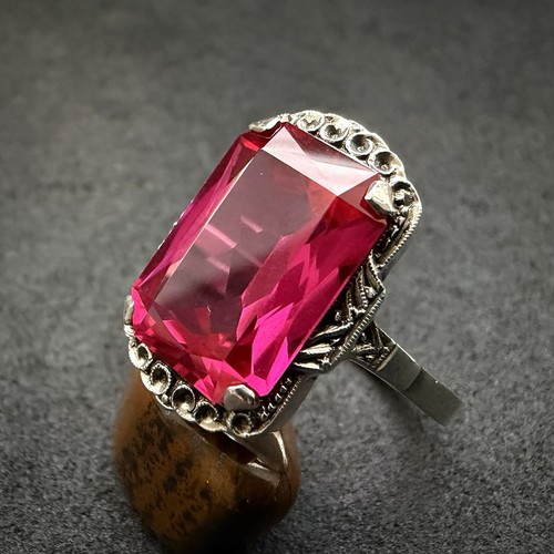Art deco ring 835 - art, silber