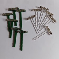 6-12-24 Anstecknadeln Gästeanstecker DIY Corsage Clips Revers Anstecker Hochzeit