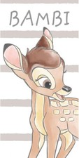 Strandtuch mit motiv - mit, bambi