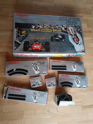 Stabo silver cup slotcar - silver,