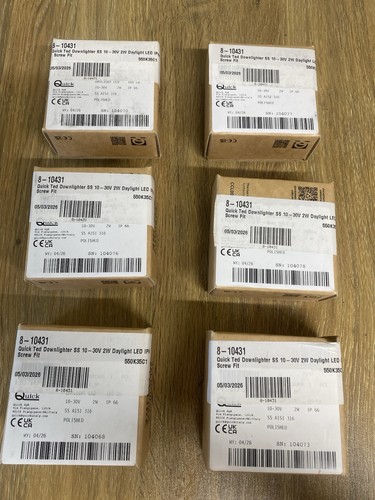 Quickted led einbaustrahler - ss,