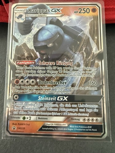 Karippas holo pokémon - gx,