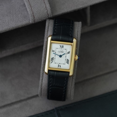 Cartier tank must vermeil - cartier,