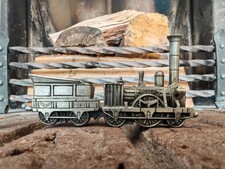 Miniatur Zinn- Dampflokomotive