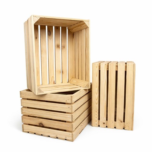 Holzkiste groß 50x40x30 - groß,