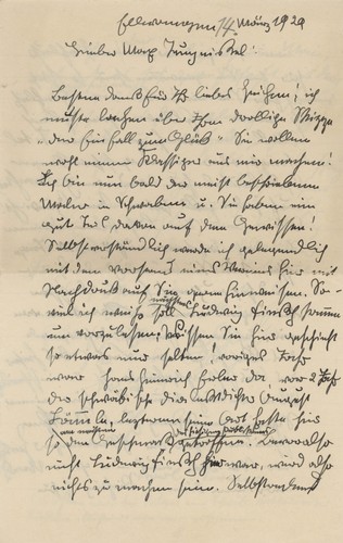 Karl stirner autograph - stirner,