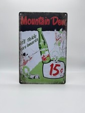 Blechschild Mountain Dew