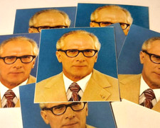 10x Erich Honecker Aufkleber