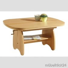 Couchtisch mit Ablageboden  Funktionen und Dekor frei wählbar (CT0017 Conny) 