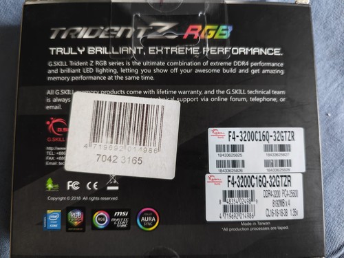 Skill trident rgb - g.skill, z