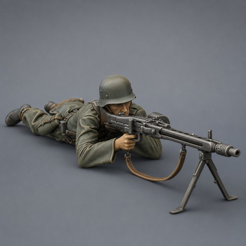German mg42 gunner - german,