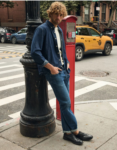 Lee west selvedge denim - selvedge,