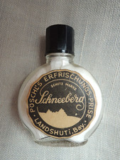 Alte SCHNUPFTABAK Glas-Flasche