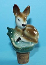 Schöne Porzellan Schnapsnase Reh #10412 / Ausgießer / Pourer Deer / Verseur