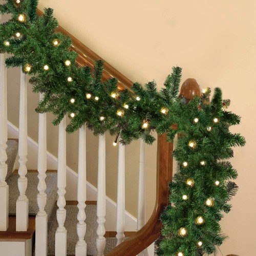 Weihnachtsgirlande mit led - weihnachtsgirlande,
