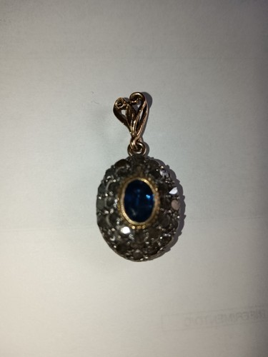 Antik stil anhänger gold - antik,