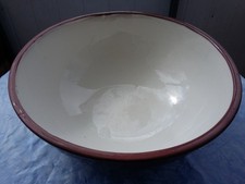 XL alte antike Teigschüssel