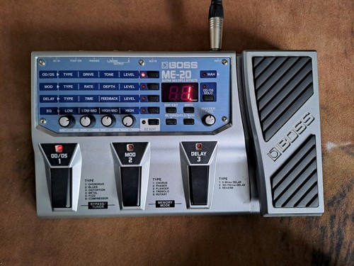 Boss multieffektgerät - boss, me-20