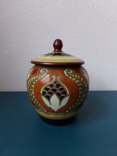 Antiker tabaktopf deckeldose - antiker,