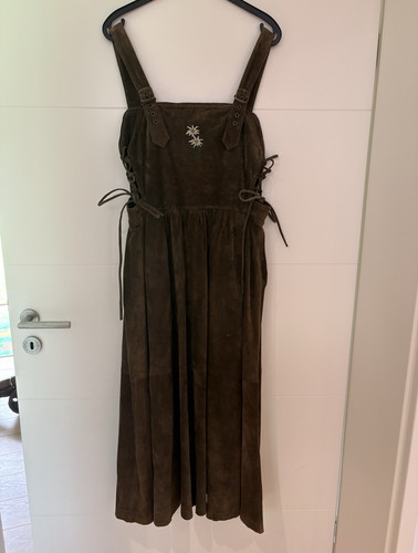 Damen dirndl lang braun - damen,