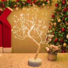 Wunderschöner LED Birkenbaum für Ihre Innendekoration - 8 Lichtmodi vorhanden