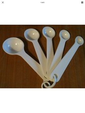 Kochset 5 weiße Messlöffel