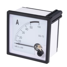 100a analog amperemeter - 0-100a,