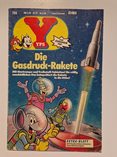 Yps heft 726 ohne - nr.726,