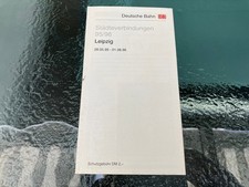 DB-Städteverbindungen Leipzig 1995/96 Fahrplan Deutsche Bahn