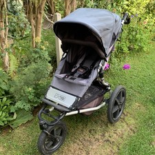 Mountain Buggy All Terrain Buggy Regencover Kinderwagen Grau mückennetz