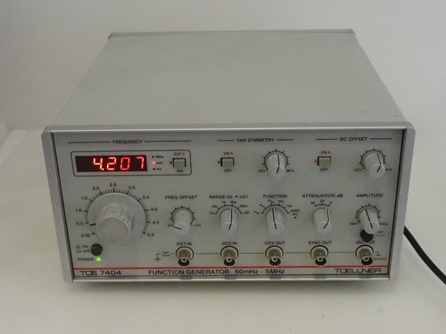 Toellner tce 7404 function - tce,