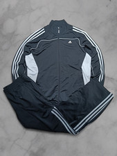 Vintage Adidas Tracksuit Baggy Fit Größe XL Herren Trainingsanzug Open Leg